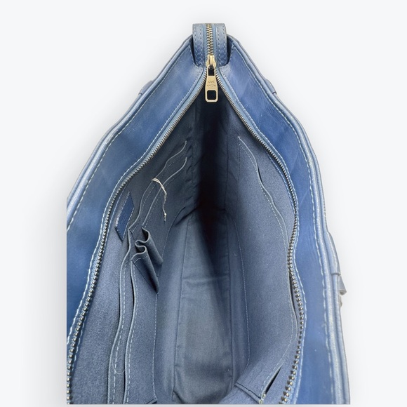 Auth Louis Vuitton Large LV Tadao PM Neptune Blue Damier Infini Tote Bag - Picture 14 of 14